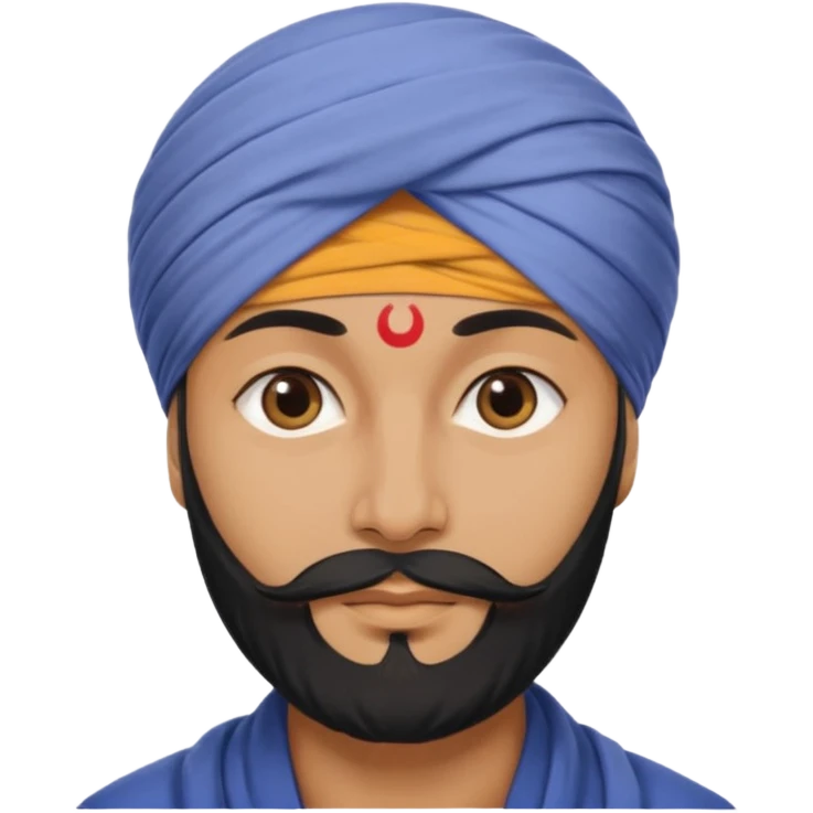 a sikh emoji