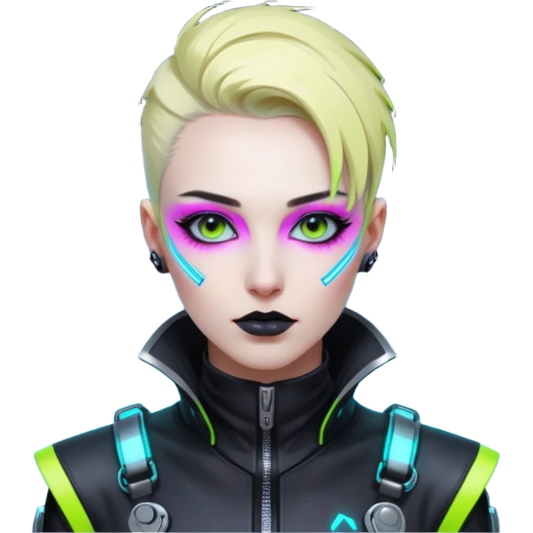 neonpunk hacker emoji