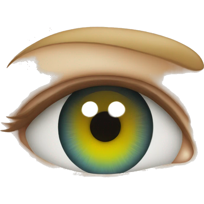 coloured eye emoji