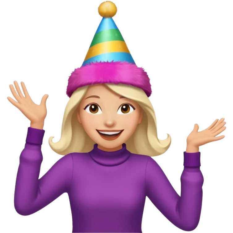 🪩🌨👩🏻‍🦱 emoji