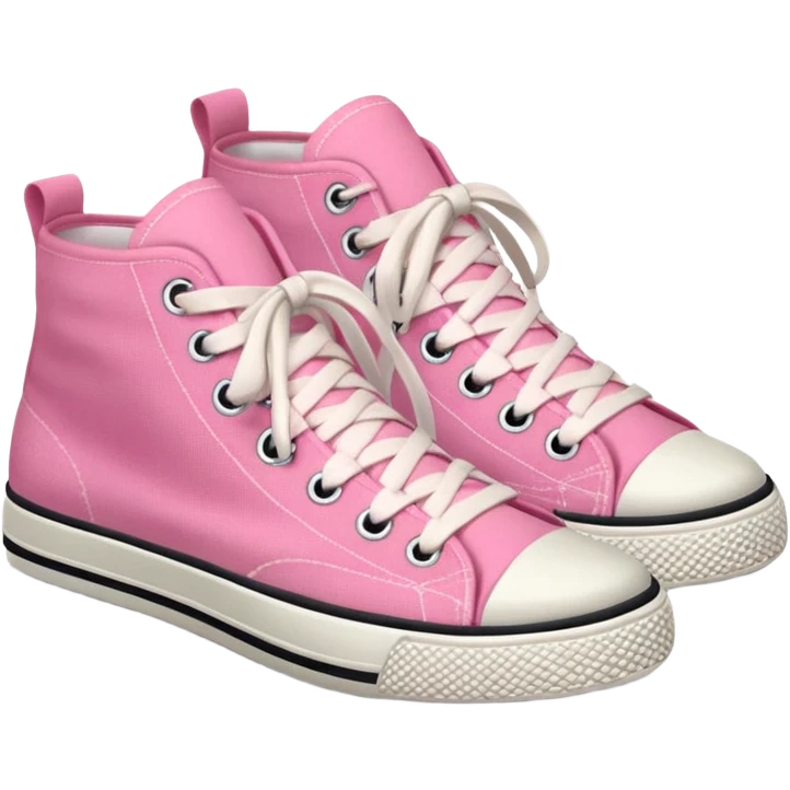 pink sneakers emoji