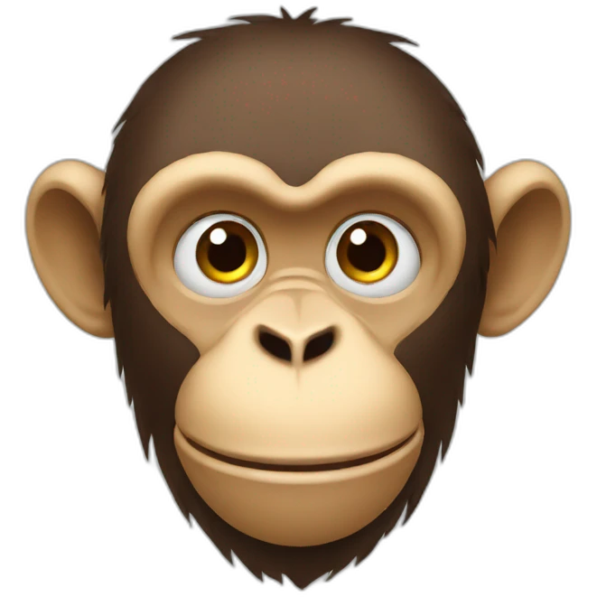 A dumb monkey emoji