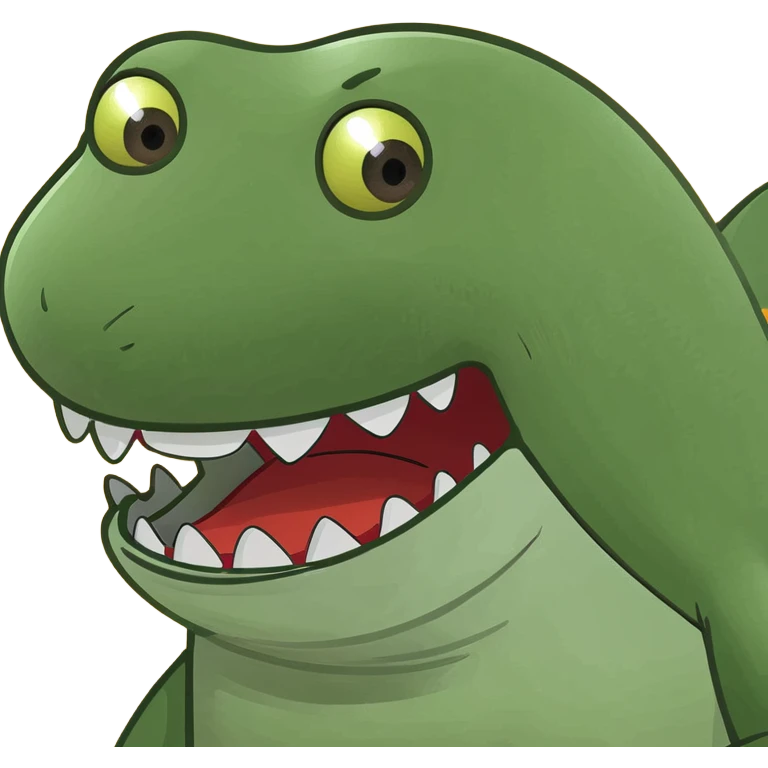 Scary Shark smiling with stack of emoji  emoji