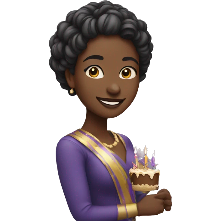 Celebration girl emoji