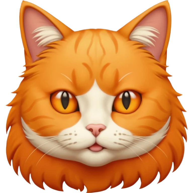 CAT saying shut your bitch ass up emoji