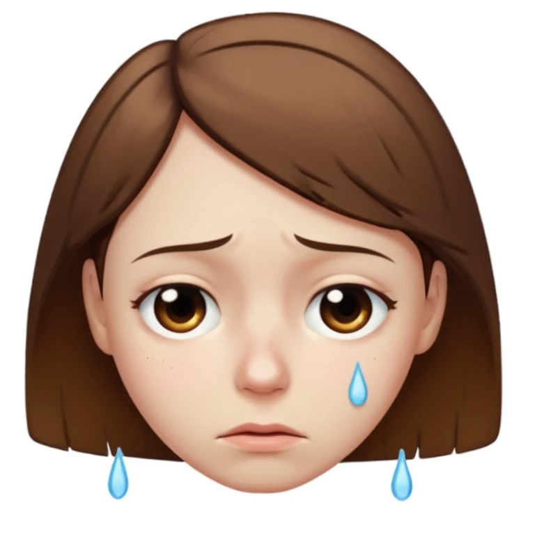Just heard a sad story and don't know how to react emoji