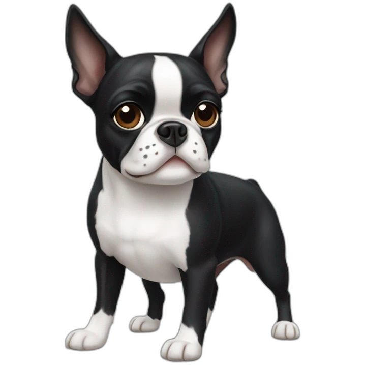 Boston terrier emoji