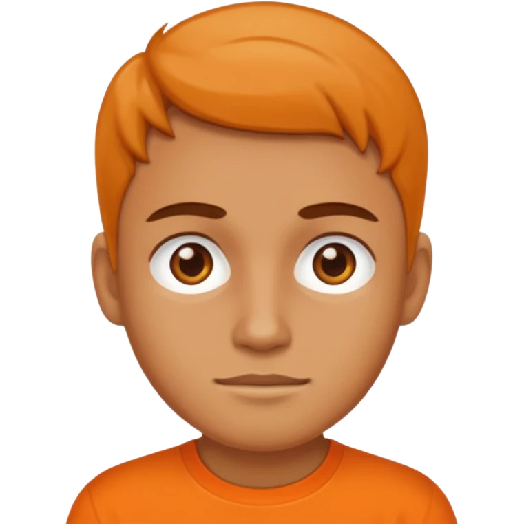 orange shirt emoji