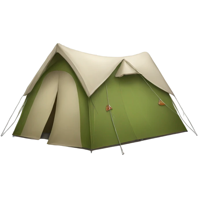 Hiking tent emoji