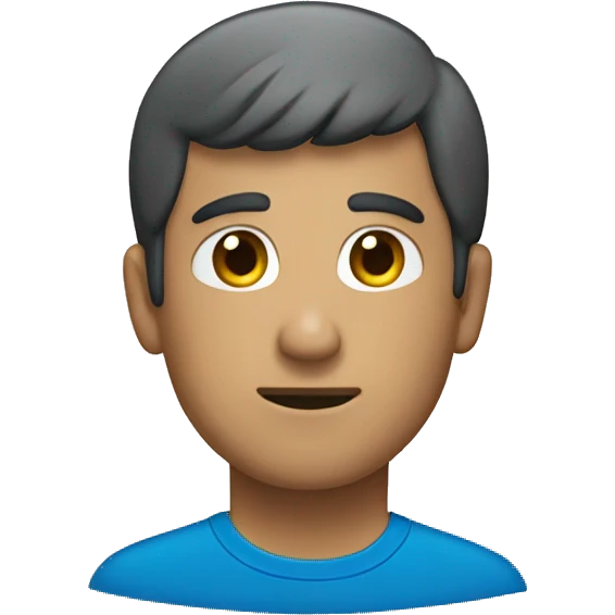 blue shirt saying italia emoji