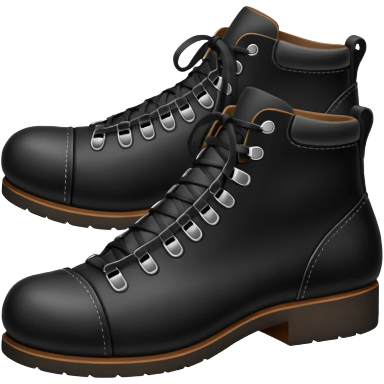 shoe black emoji