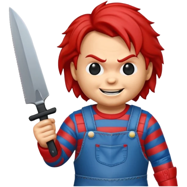 Un emojin de chuky emoji