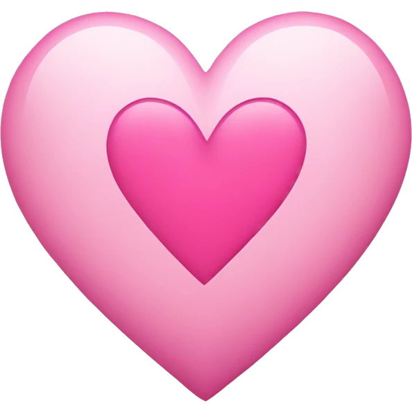Pink heart emoji