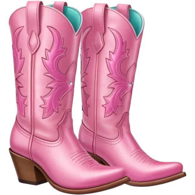 cowgirl boots asthetic girly emoji