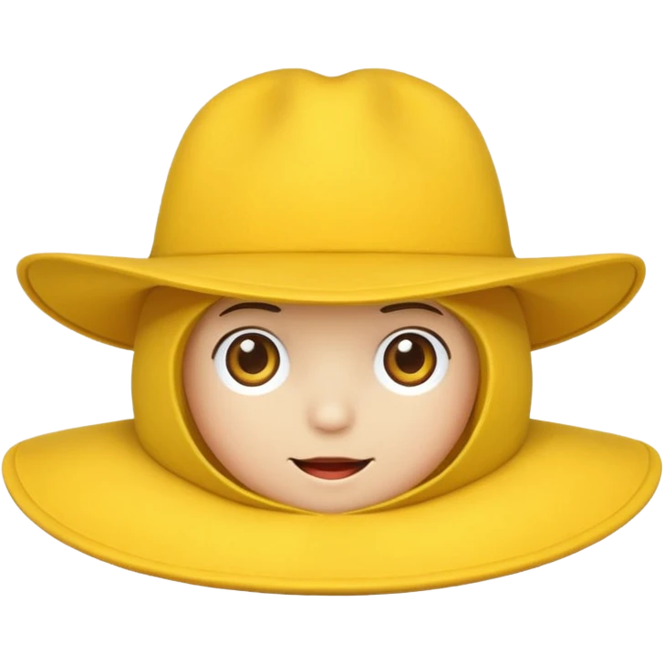 yellow hat emoji