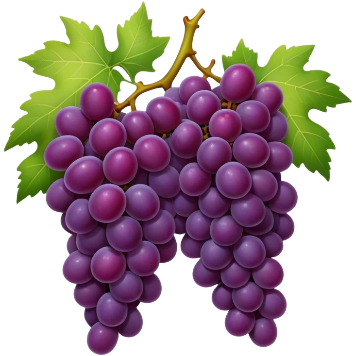 Vineyard grapes emoji