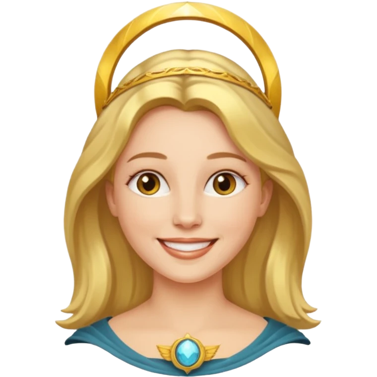 Rhonda McGibbon with halo emoji