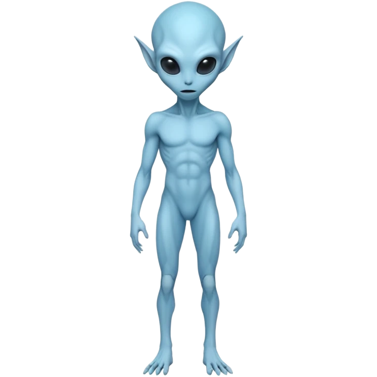 fullbody alien hybrid Essassani emoji