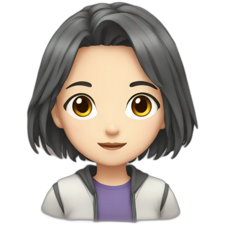Girl anime emoji