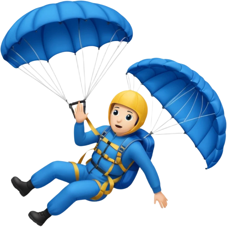 Person falling emoji
