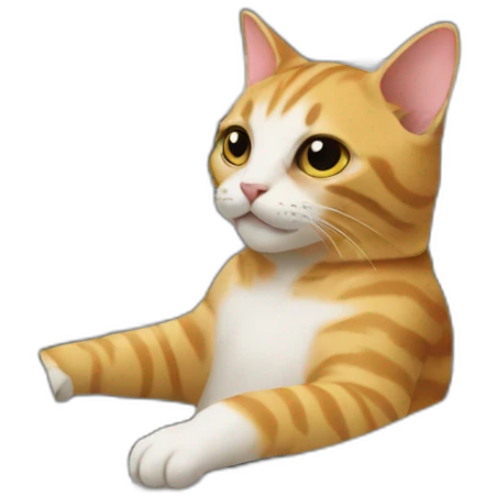 cat in a lambo emoji