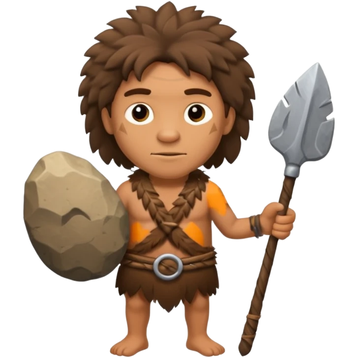 stone age man  emoji