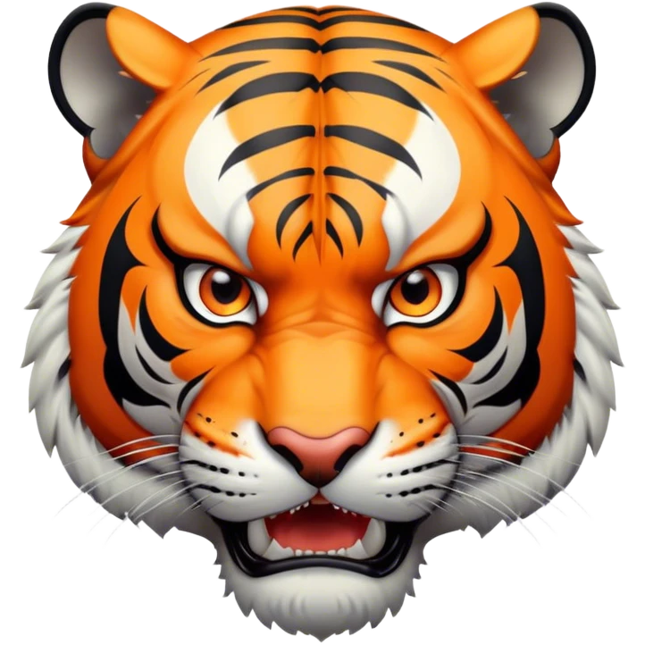 ANGRY Tiger body emoji