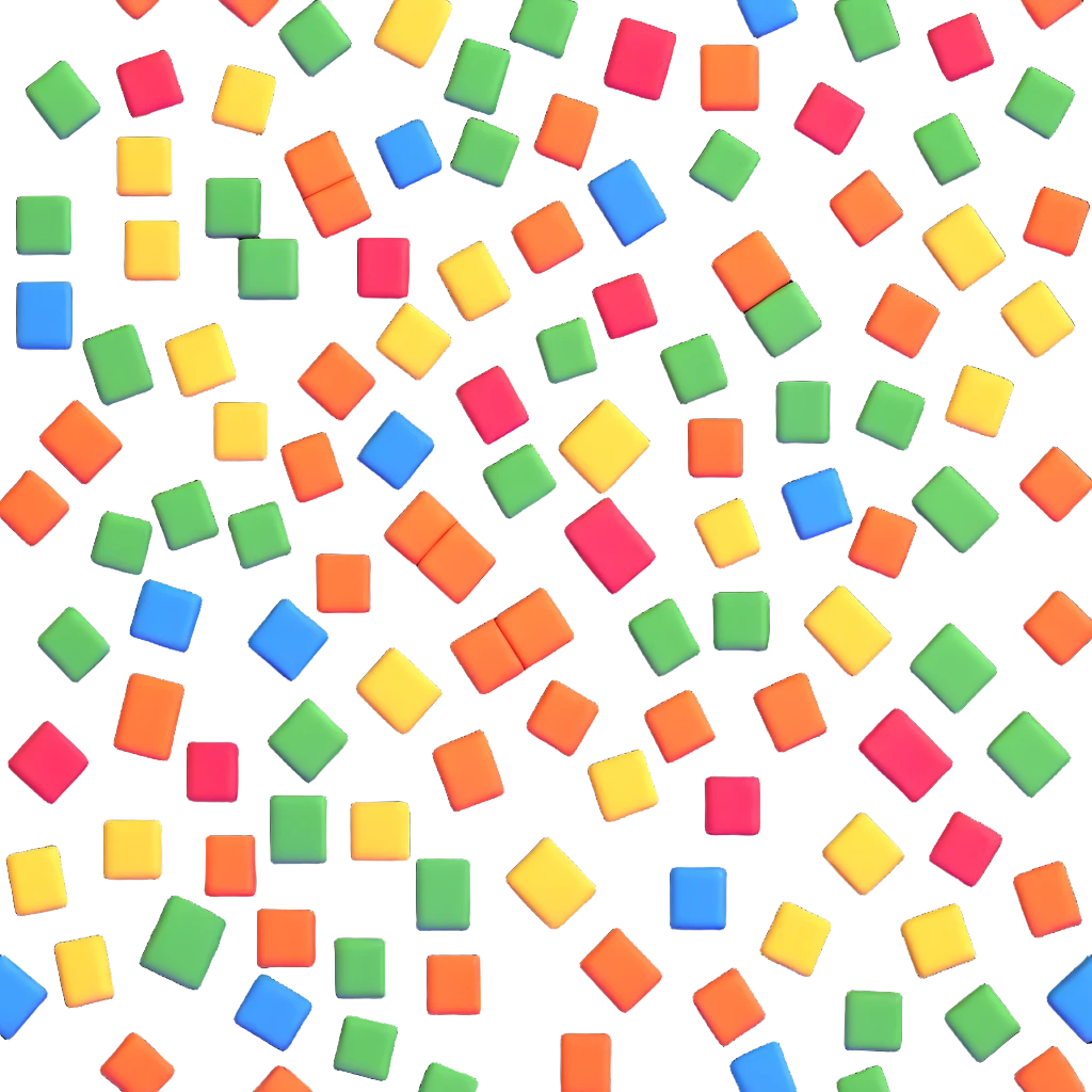 colorful building blocks for children emoji