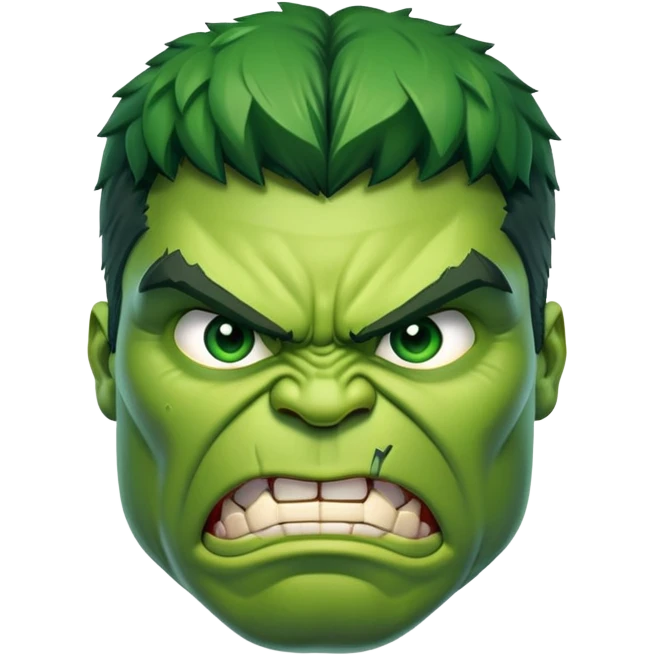 hulk face emoji