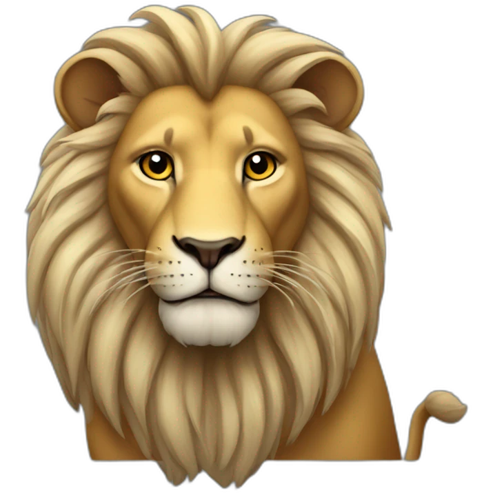 Lion souris emoji