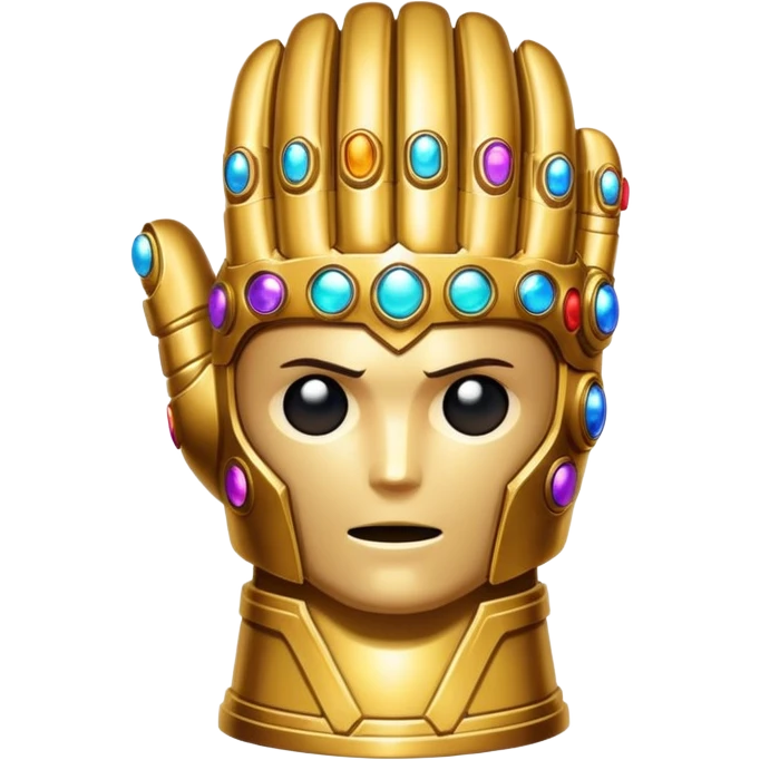 Guante del infinito emoji