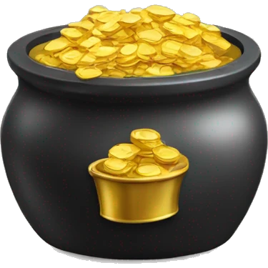 pot with gold inside emoji