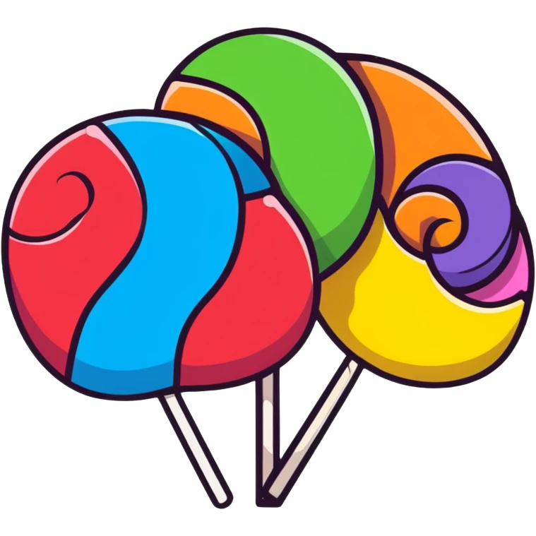 colorful candy emoji