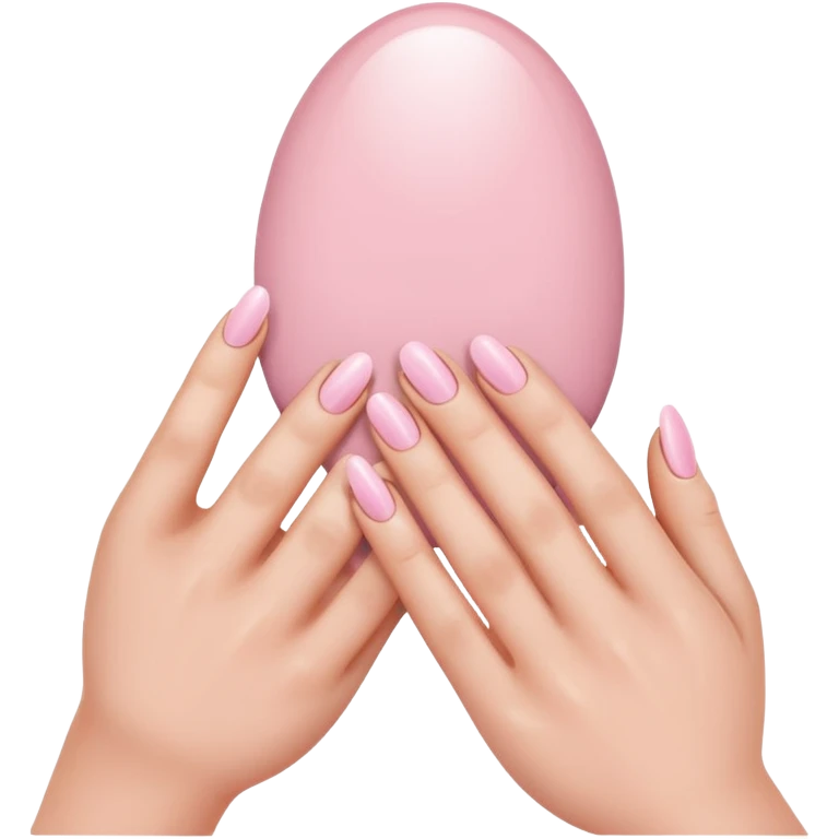 Light pink nails emoji