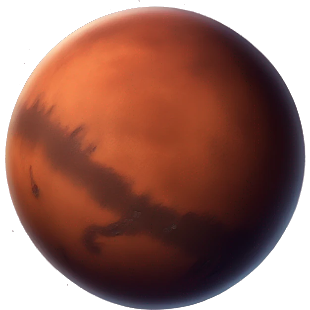 Planet mars  emoji