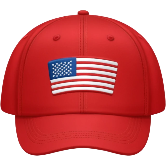 Cap with MAGA emoji