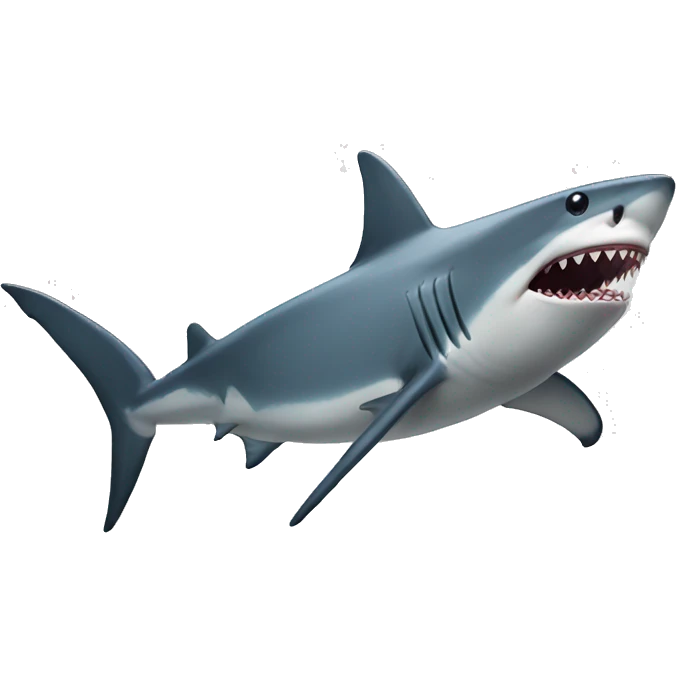 shark with muscules emoji