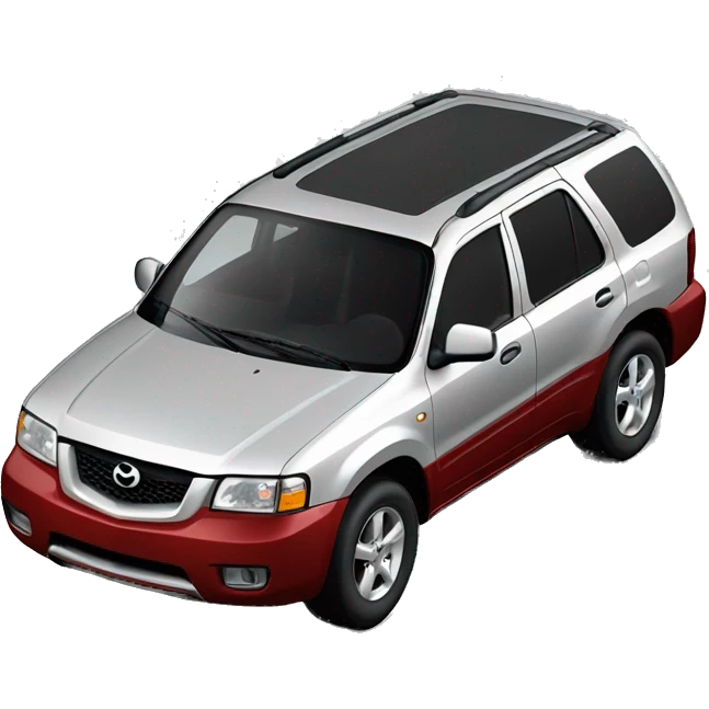 mazda tribute 2001 red  emoji