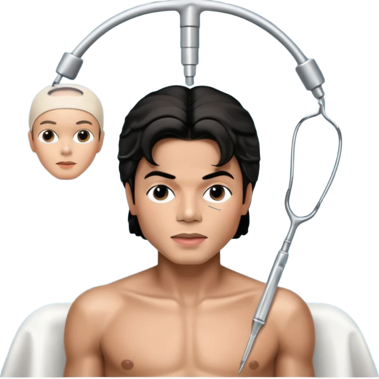 Micheal Jackson on the Surgery table emoji