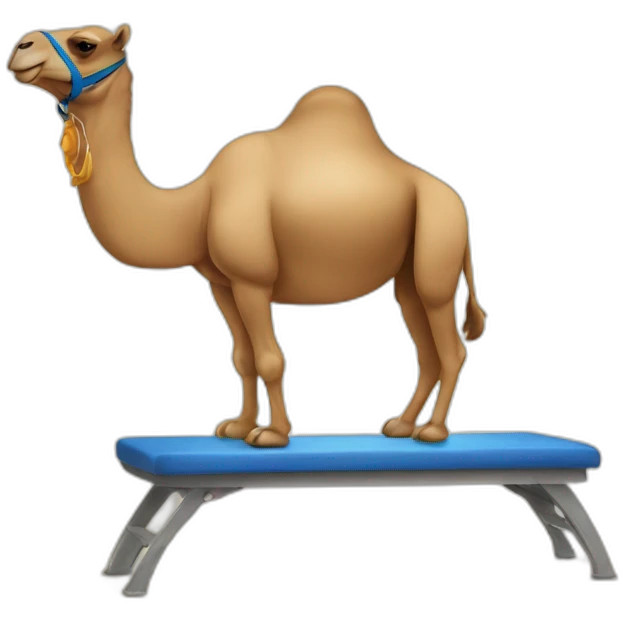 Camel workout emoji
