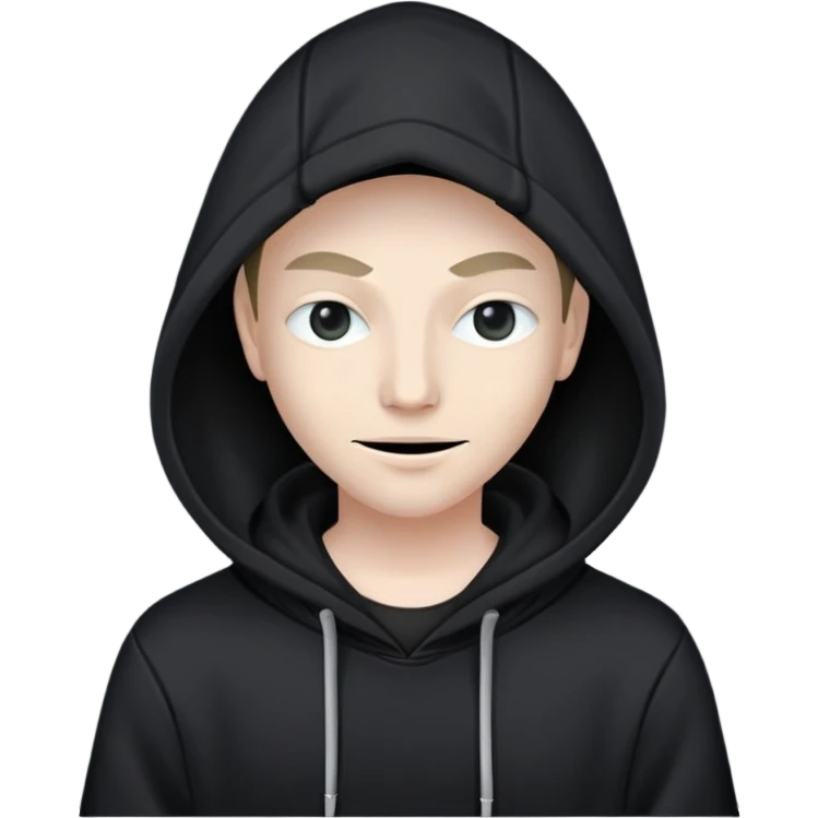 Anonymous internet traffic seller (hacker style) emoji