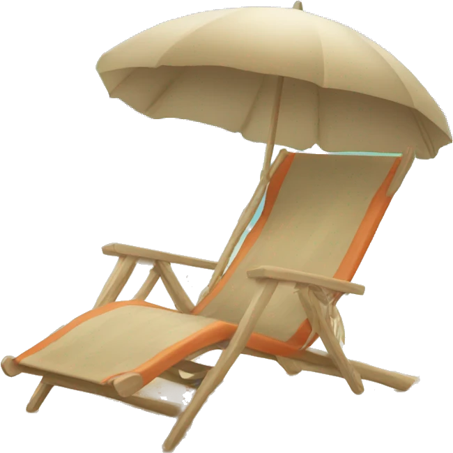 Rich beach emoji