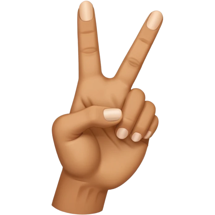 Signe de main en forme de pistolet de face point vers le ciel  emoji