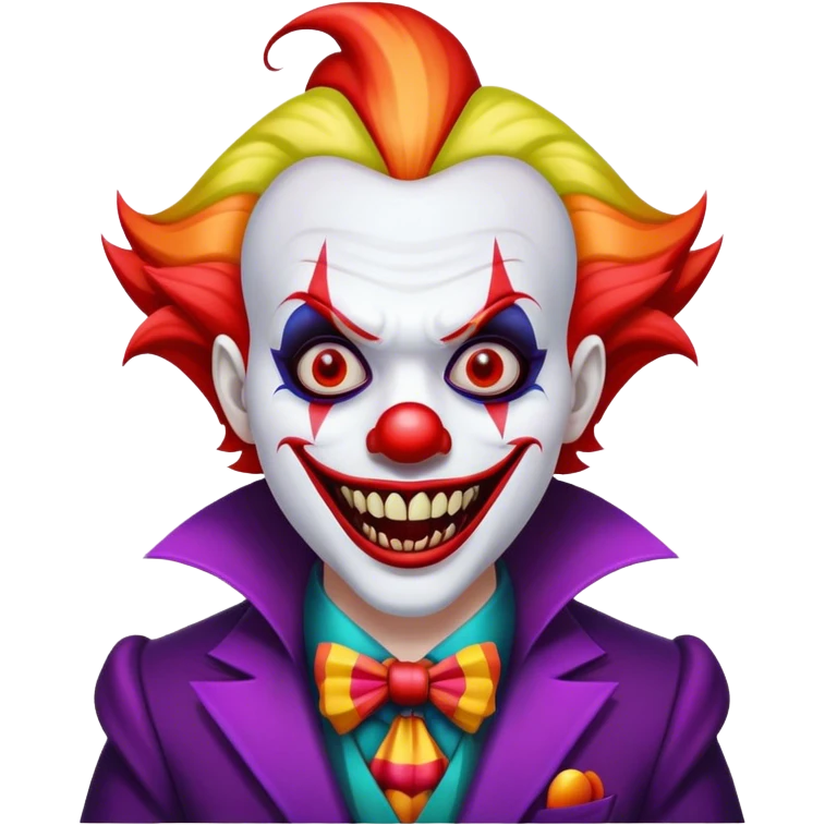Clown vampires emoji
