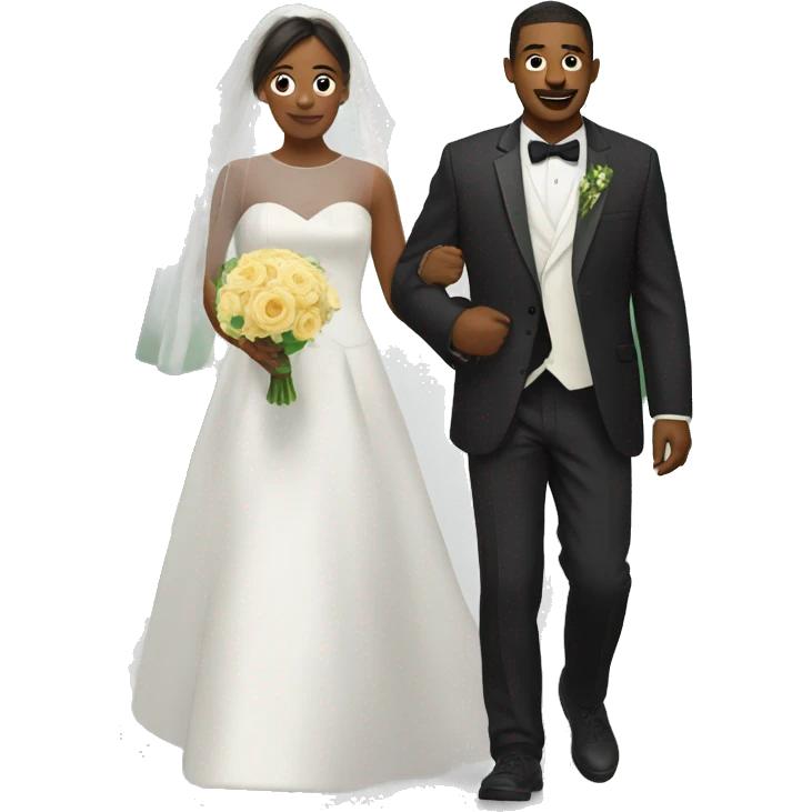 Walking down the isle emoji