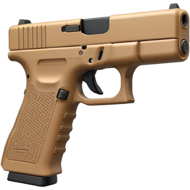 Tan Glock with a switch  emoji