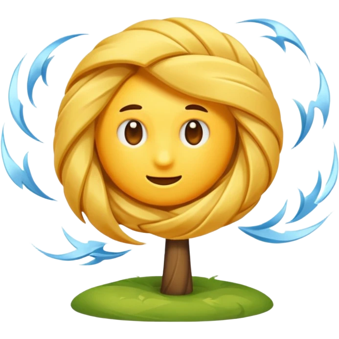Wind emoji