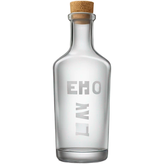 Vodka Bottle emoji