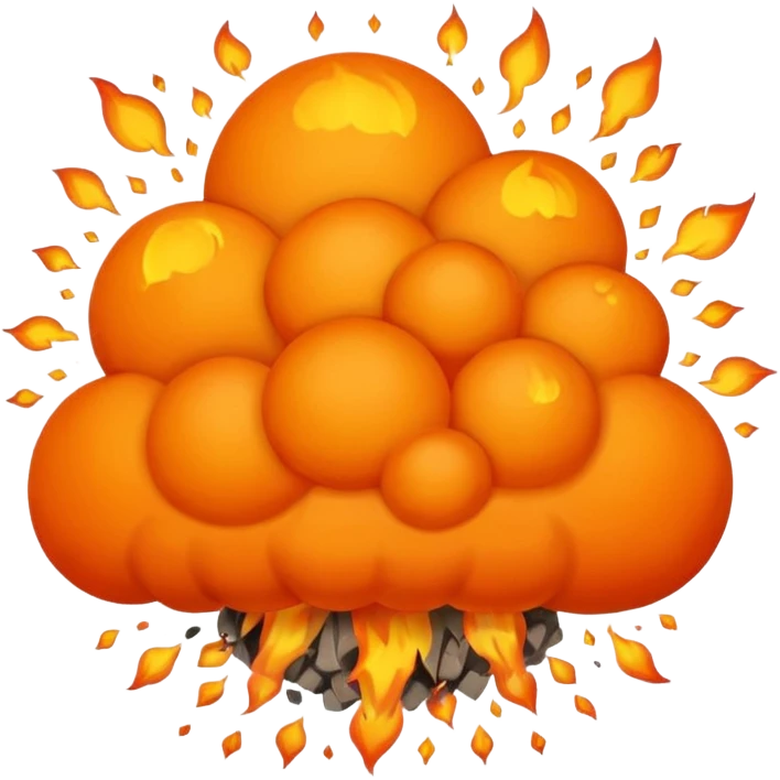 without face please, more like an explosion emoji