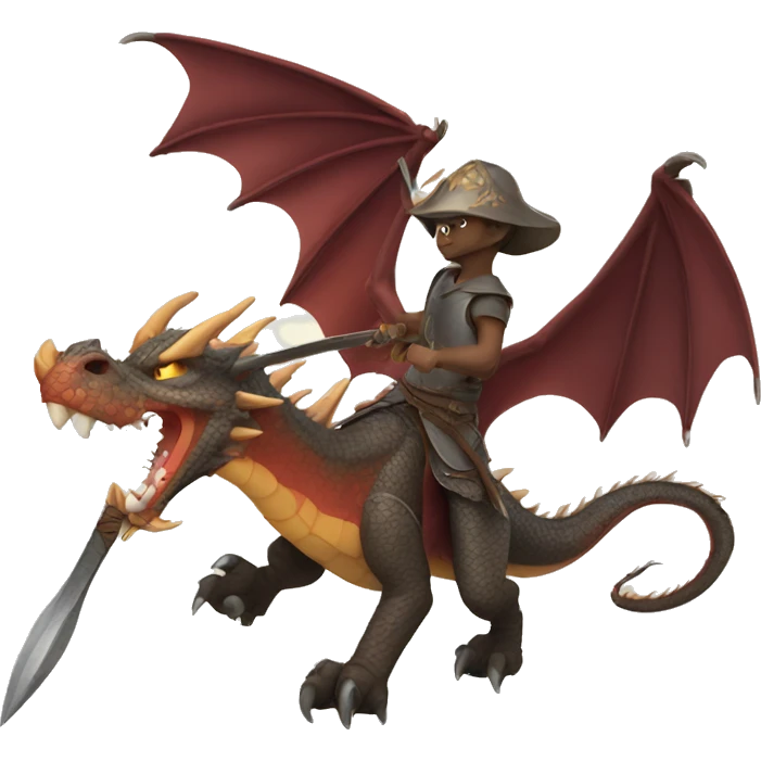 Dragon slaying  emoji